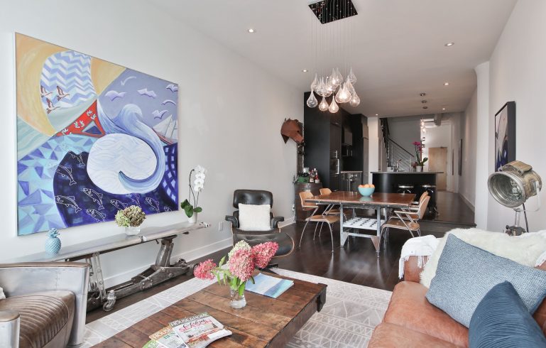 open space condo with amazing family room and kitchen - condo reno ideas